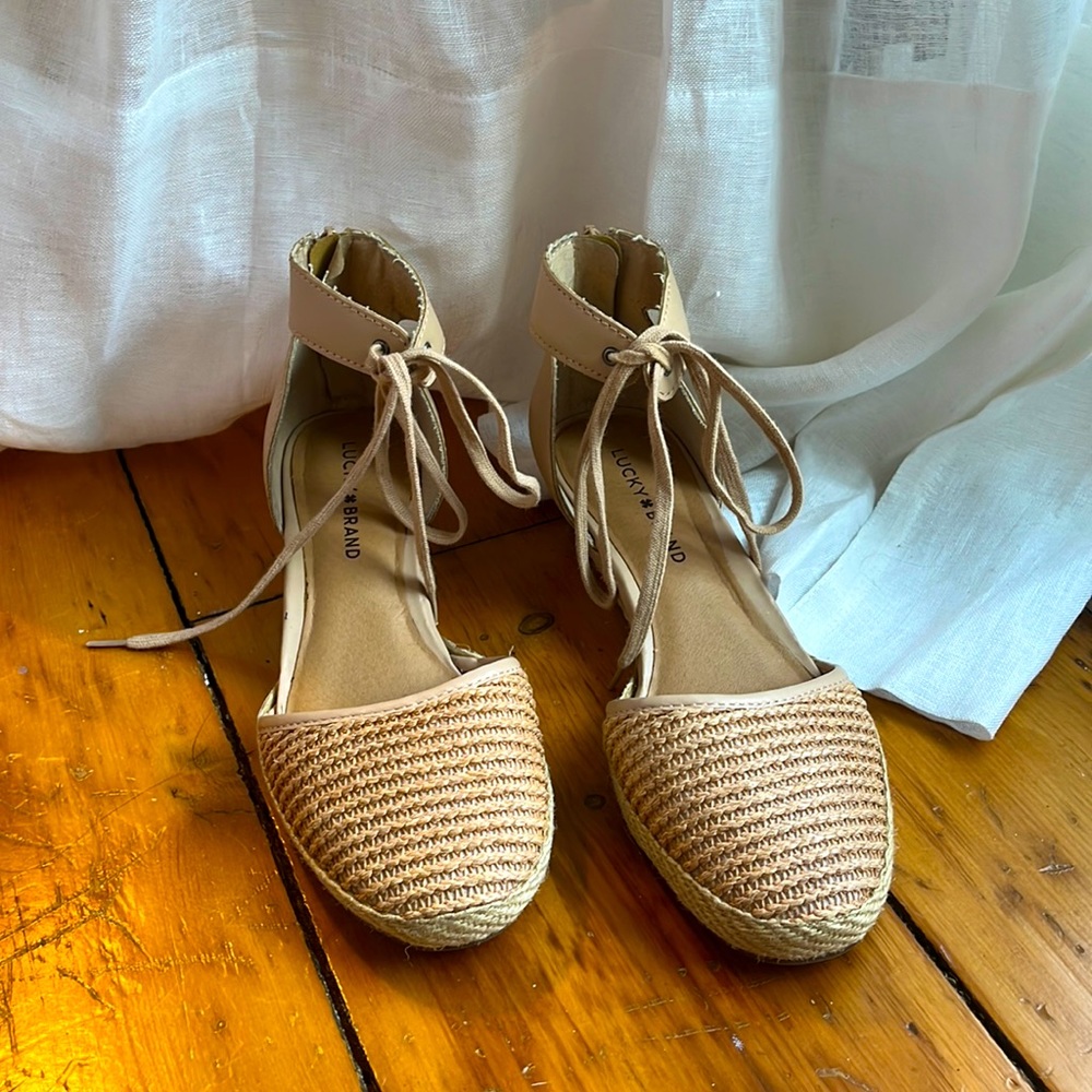Lucky Brand Talianna espadrille wedges